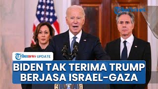 Joe Biden Marah saat Donal Trump Disebut Berjasa Gencatan Senjata Israel-Gaza: Apakah Itu Lelucon?