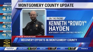 Kenneth "Rowdy" Hayden Montgomery County Constable Precinct 4 on flooding rescues | CW39 HOUSTON
