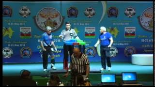 SGRAND MASTERS MEN LEFT 75KG VICTOR, ZAYTSEV RUSSIA 7833 MUSLIM, IBRAHIMOV AZERBAIJAN 1030