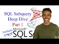 SQL Subquery Deep Dive Class Part 1 in Amharic