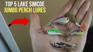 The Best Lures For Lake Simcoe Jumbo Perch (Ice Fishing)