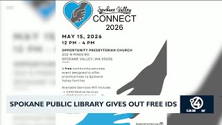 Spokane library gives out free ID cards
