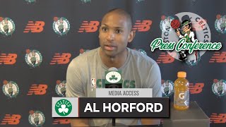 Al Horford on Recent Play: "We’ve Established Who We Are.“ | Practice Interview