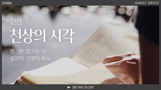 단편ㅣ천상의 시각ㅣ김형익 목사ㅣ시광교회(2023.08.06.)