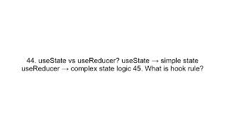 React Interview Questions and Answers (Beginner to Advanced)