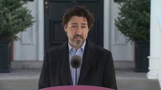 WATCH: Canadian Prime Minister Justin Trudeau provides daily update on coronavirus