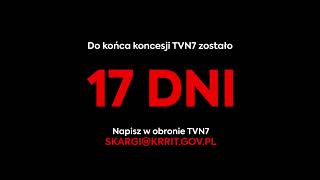 TVN 7 - Komunikat o końcu koncesji i komunikat pod logotypem [08.02.2022]