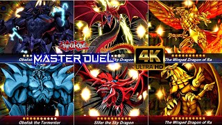 [4K Ultra HD] ALL EGYPTIAN GODS ANIMATIONS + FINAL ATTACKS [Yu-Gi-Oh! Master Duel]