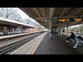 southern class 377 electrostars departing norbury station