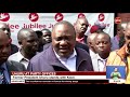 Retired president Uhuru tells police to keep off Jubilee’s affairs as rival factions clash