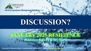 Jan 2025 M&O Presentation Personal Safety & Security Video