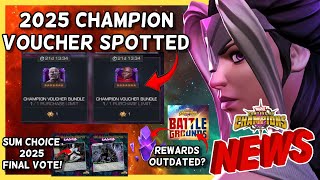 WOW The Champion Token Has Been Spotted! | Sum Choice 2025 Final | BG Rewards Need Revamp? [MCN]