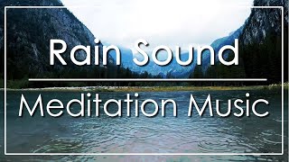Rain to fall asleep / relaxing video, stress relief, meditation music, meditation music relaxation