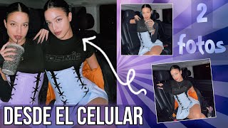 📲COMO JUNTAR DOS PERSONAS EN UNA FOTO | Ediciones fáciles desde el celular | Picsart 2023