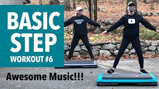 KAT'S BASIC STEP AEROBICS CLASS #6 with my TWIN SISTER!! (33 MIN)