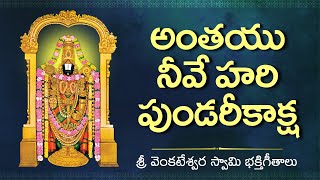 Anthayu Neeve Hari Pundarikaksha || Venkateswara Swamy 2020 Devotional Hit Songs || Tirumala Songs