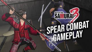 Spear Combat Gameplay - Way of the Samurai 3 [侍道3]