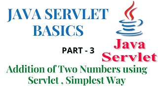Addition Program in Servlet Using Eclipse IDE🔥| Servlet Basics Tutorial Series for Beginner Part-3