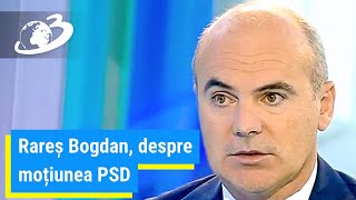 Rareș Bogdan, despre moțiunea PSD: Am avea nevoie de 57 de voturi. Ar putea veni de la USR PLUS