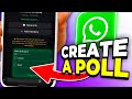 How to Create a Poll in WhatsApp in 2025