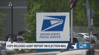 USPS releases audit report on election mail, looks at Georgia distribution center