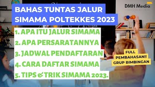 BAHAS TUNTAS!! JALUR SIMAMA POLTEKKES TAHUN 2024