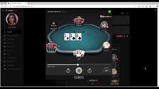 Losing with 4 aces on GG poker for a Bad Beat Jackpot