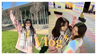 [Vlog] what I do when I don’t have class! Went to THE LUME exhibition (CC)