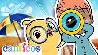 ¡Veo, veo…¿qué ves? con Canticos! #kidssongs #spanishsongs #bilingualsongs