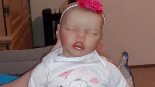 UNBOXING MY FIRST EVER JIZHI REALISTIC LIFELIKE 17 INCH NEWBORN REBORN BABY DOLL - MEET ELIZABETH