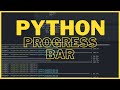 Creating a progress bar in python without any dependencies