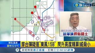 #iNEWS最新 北韓射彈日本發警報.共軍射彈台灣卻\