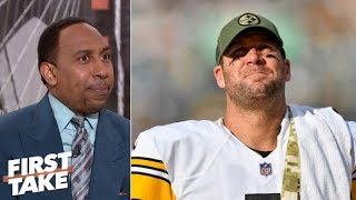 Ben Roethlisberger's comments 'disturbed' Stephen A. | First Take