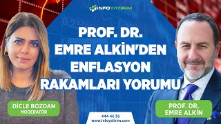 Prof. Dr. Emre Alkin'den Enflasyon Rakamları Yorumu l İnfo Yatırım