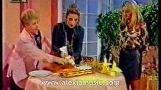Alexia Vassiliou - Cooking at "Proinos Kafes" ANT 1991