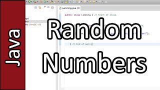 Random Numbers - Java Programming Tutorial #24 (PC / Mac 2015)