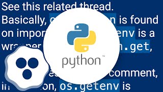 Difference between os.getenv and os.environ.get