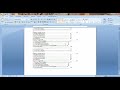 how to insert page numbering in specific page ms office 2007