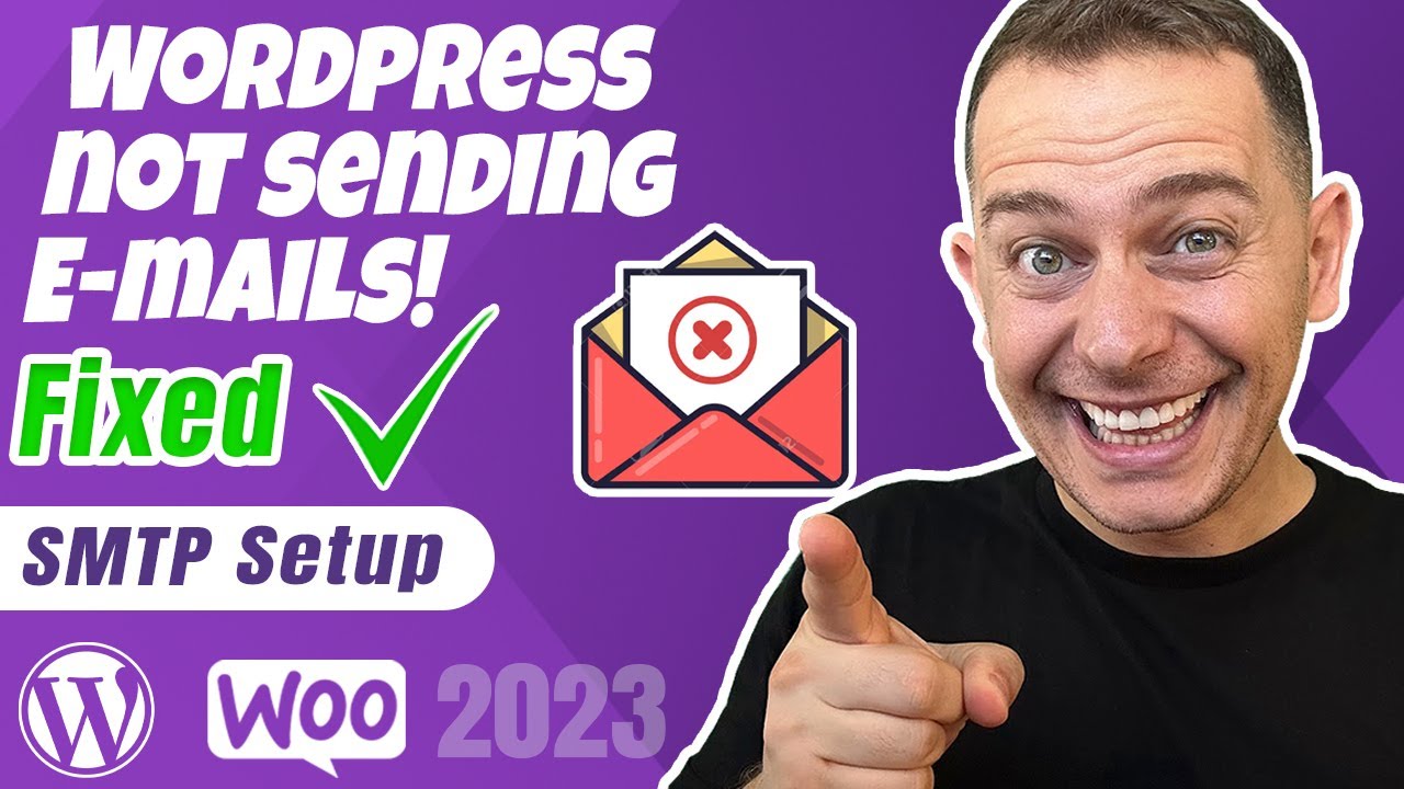 How To Fix WordPress Not Sending Emails Issue - SMTP Tutorial 2023 ...