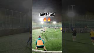 What a Hit 🔥🔥 #football #soccer #footballshorts