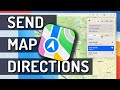 How To Send Directions In Apple Maps …The Easy Way!