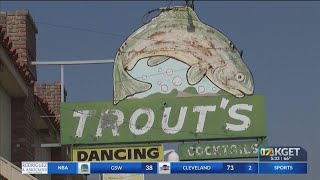 Trout's neon sign, missing since 2017, recovered and back at Kern County Museum