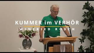 Kummer im Verhör || Winfried Rösch