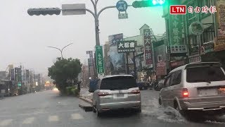 一夜暴雷雨 台南永康、仁德多處積淹水