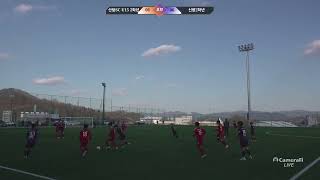 2024동계 산청SC U15 2학년 VS 신평중 2학년 후반