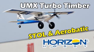 E-Flite UMX Mini Turbo Timber RC Plane Review! 地平线模型涡流迷你越野新手航模飞机测评