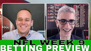 NFL Opening Line Report | NFL Week 9 Betting Odds and Predictions with Drew Martin and Teddy Covers