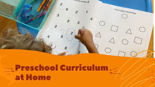 Easy Preschool Curriculum at Home For Children!