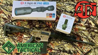 American Tactical Omni Hybrid AR-15 + ATN X-Sight 4K Pro