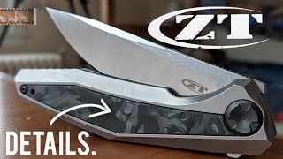 ZT 0470 は非常に詳細です | 555 Gear によるゼロ トレランス EDC ナイフのレビュー